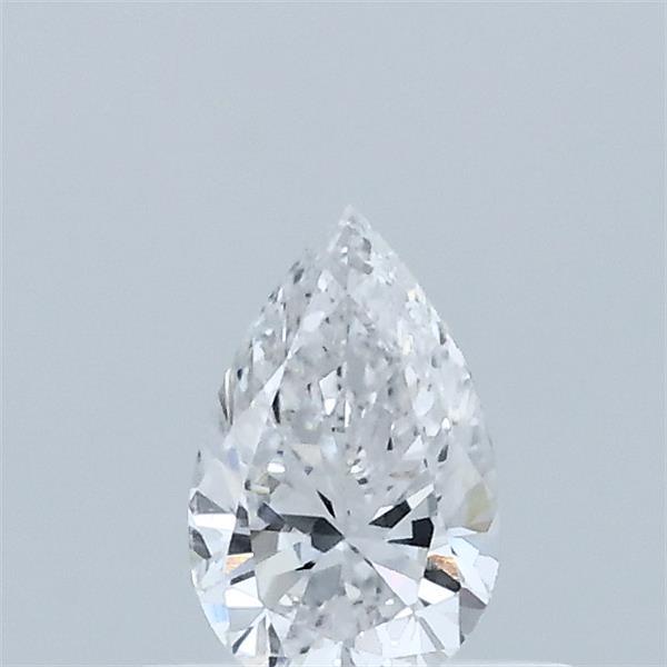 0.36 Carat Pear Lab Grown Diamond, Very Good Polish, E Color, VVS2 Clarity
