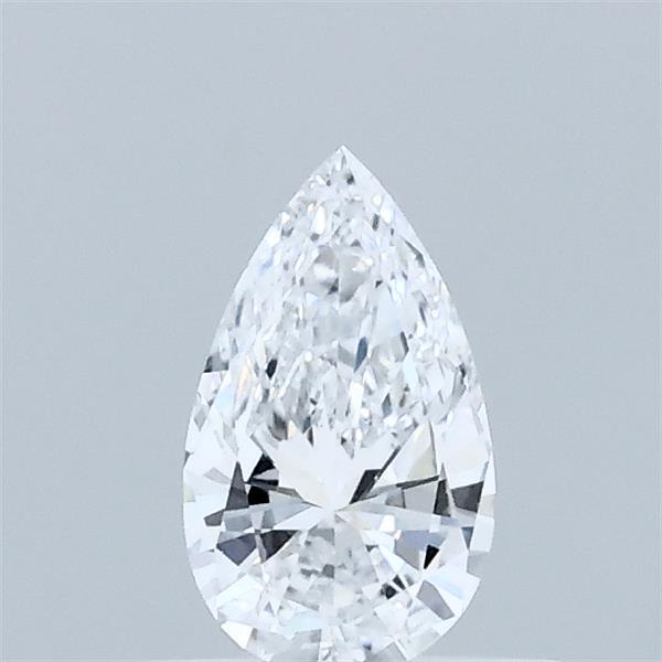 0.37 Carat Pear Lab Grown Diamond, Very Good Polish, D Color, VS1 Clarity