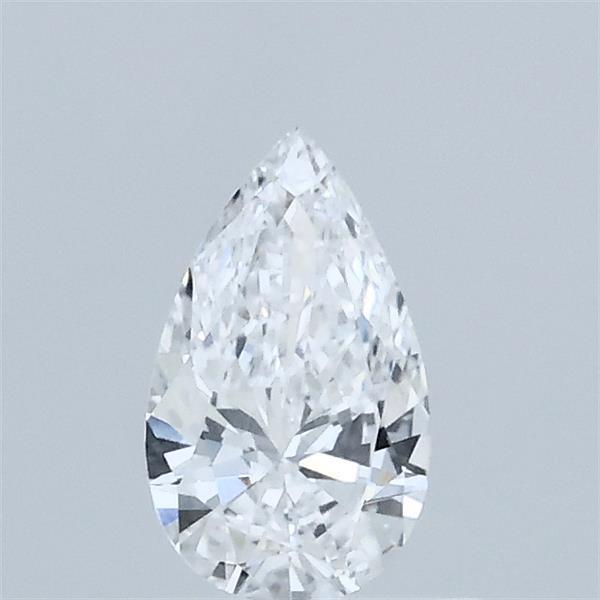 0.37 Carat Pear Lab Grown Diamond, Very Good Polish, D Color, VVS1 Clarity