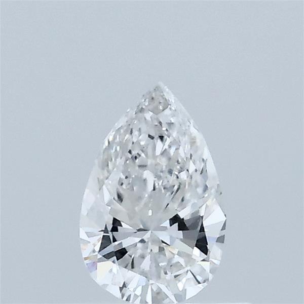 0.37 Carat Pear Lab Grown Diamond, Very Good Polish, E Color, VVS2 Clarity