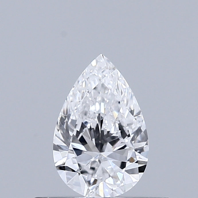 0.38 Carat Pear Lab Grown Diamond, Very Good Polish, D Color, VS1 Clarity