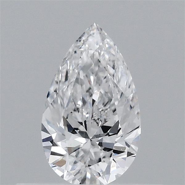 0.38 Carat Pear Lab Grown Diamond, Very Good Polish, D Color, VS1 Clarity