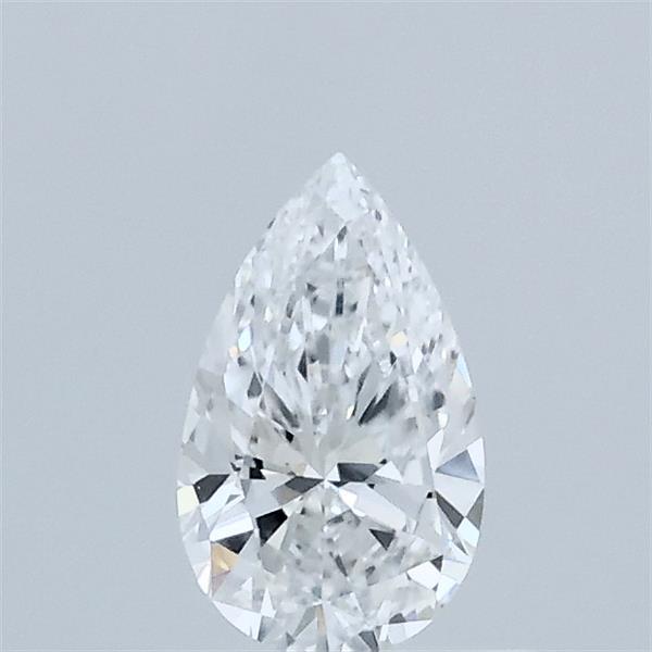 0.38 Carat Pear Lab Grown Diamond, Very Good Polish, D Color, VVS1 Clarity