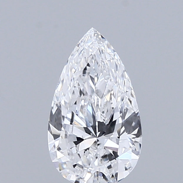 0.39 Carat Pear Lab Grown Diamond, Very Good Polish, D Color, VS1 Clarity