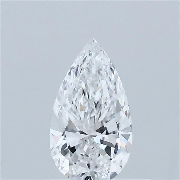 0.39 Carat Pear Lab Grown Diamond, Very Good Polish, D Color, VVS2 Clarity