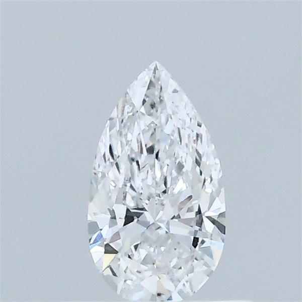 0.39 Carat Pear Lab Grown Diamond, Very Good Polish, D Color, VVS2 Clarity