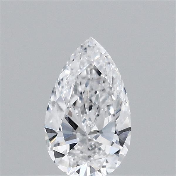 0.42 Carat Pear Lab Grown Diamond, Very Good Polish, D Color, VVS2 Clarity