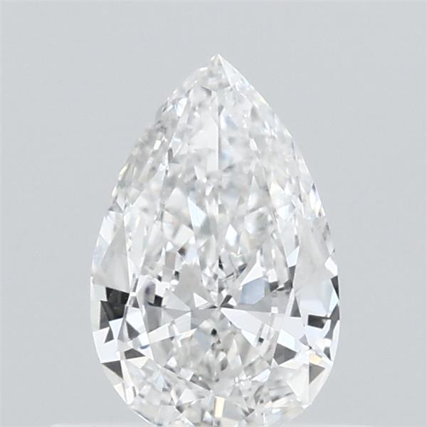 0.42 Carat Pear Lab Grown Diamond, Very Good Polish, F Color, VVS2 Clarity
