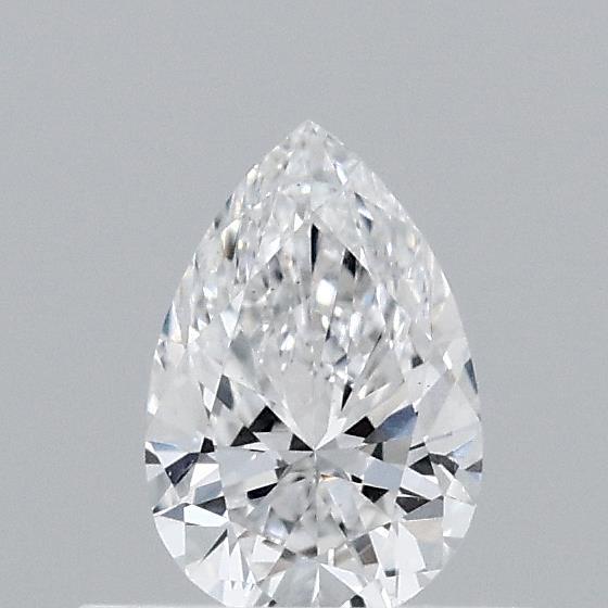 0.43 Carat Pear Lab Grown Diamond, Excellent Polish, E Color, VS1 Clarity
