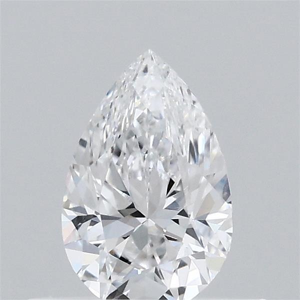 0.44 Carat Pear Lab Grown Diamond, Excellent Polish, D Color, VS1 Clarity
