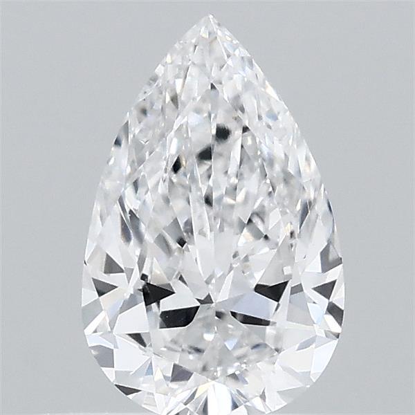 0.45 Carat Pear Lab Grown Diamond, Very Good Polish, D Color, VVS2 Clarity