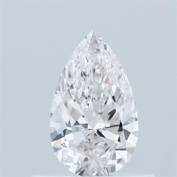 0.46 Carat Pear Lab Grown Diamond, Excellent Polish, F Color, VVS1 Clarity