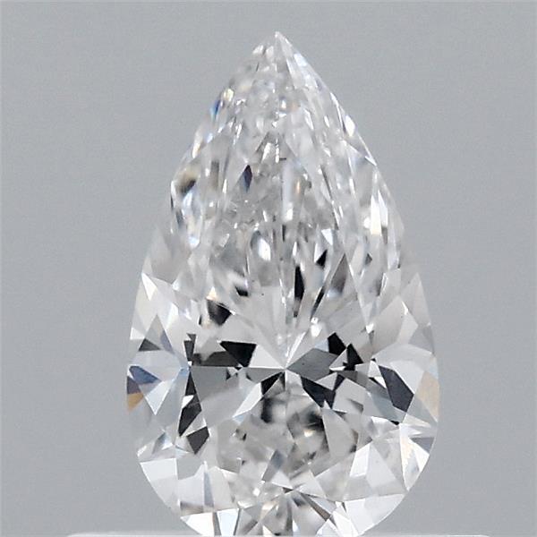 0.49 Carat Pear Lab Grown Diamond, Very Good Polish, F Color, VS1 Clarity