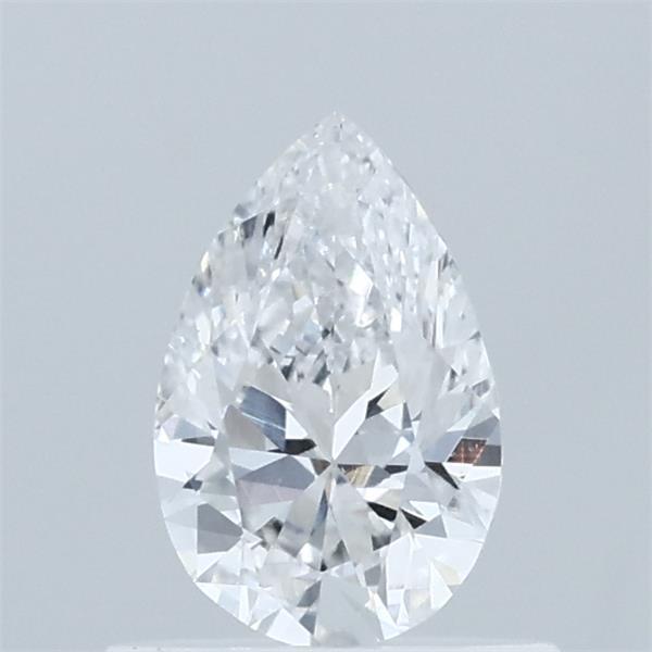 0.52 Carat Pear Lab Grown Diamond, Very Good Polish, D Color, VS1 Clarity