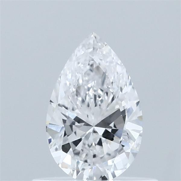 0.52 Carat Pear Lab Grown Diamond, Very Good Polish, D Color, VVS1 Clarity