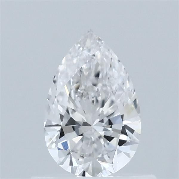 0.55 Carat Pear Lab Grown Diamond, Excellent Polish, E Color, VS1 Clarity