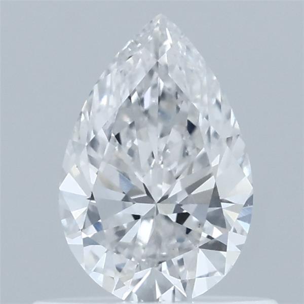 0.55 Carat Pear Lab Grown Diamond, Very Good Polish, E Color, VS1 Clarity