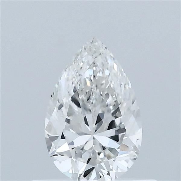 0.55 Carat Pear Lab Grown Diamond, Very Good Polish, E Color, VVS2 Clarity