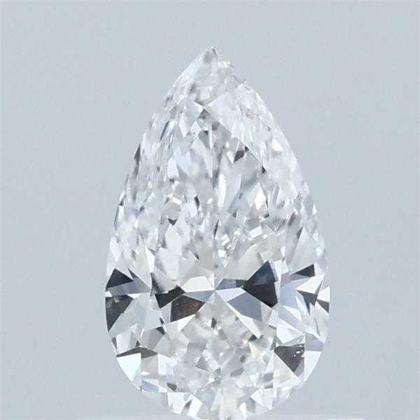 0.56 Carat Pear Lab Grown Diamond, Very Good Polish, E Color, VS1 Clarity