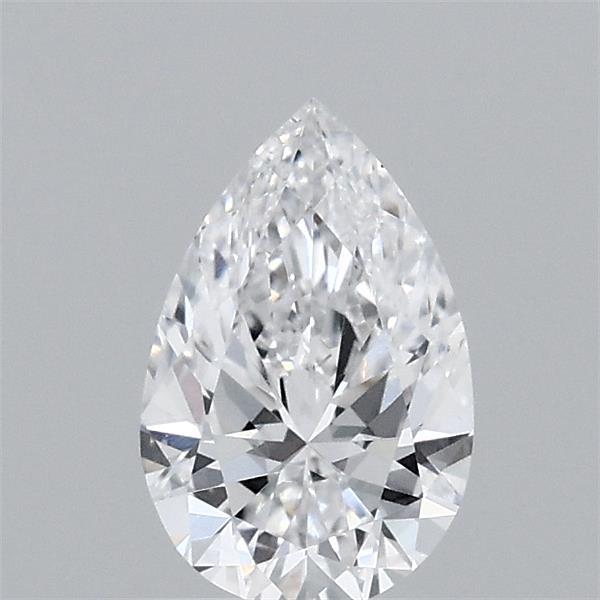 0.59 Carat Pear Lab Grown Diamond, Excellent Polish, D Color, VS1 Clarity