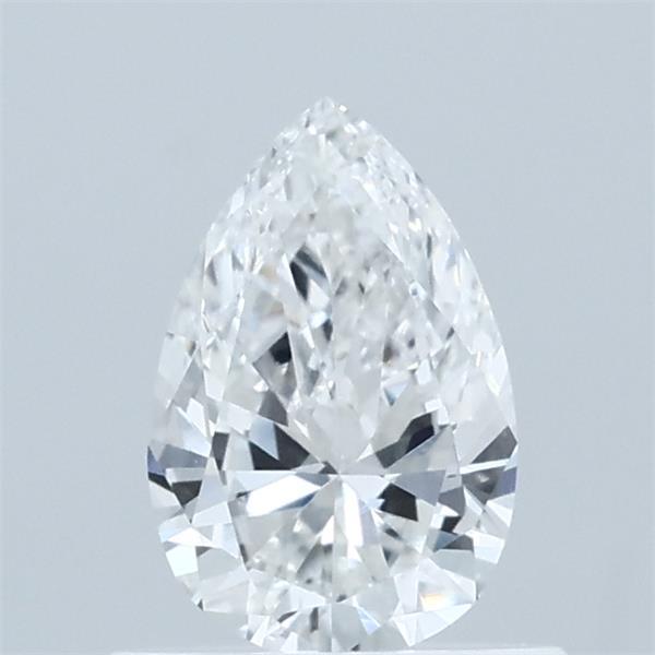 0.59 Carat Pear Lab Grown Diamond, Very Good Polish, E Color, VS1 Clarity