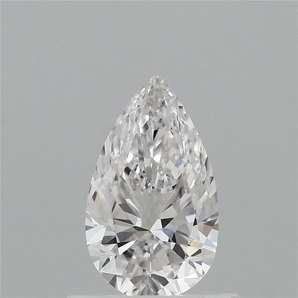 0.59 Carat Pear Lab Grown Diamond, Very Good Polish, F Color, VS1 Clarity