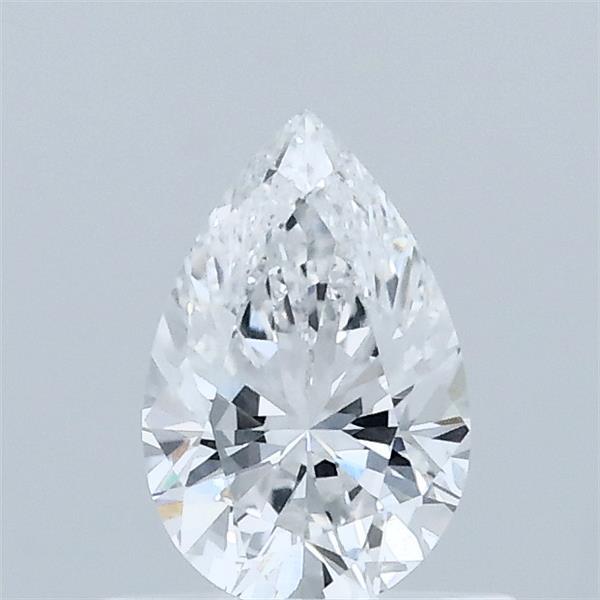 0.60 Carat Pear Lab Grown Diamond, Very Good Polish, D Color, VVS1 Clarity