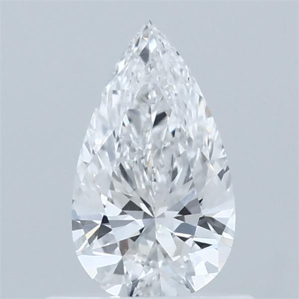 0.60 Carat Pear Lab Grown Diamond, Very Good Polish, E Color, VS1 Clarity