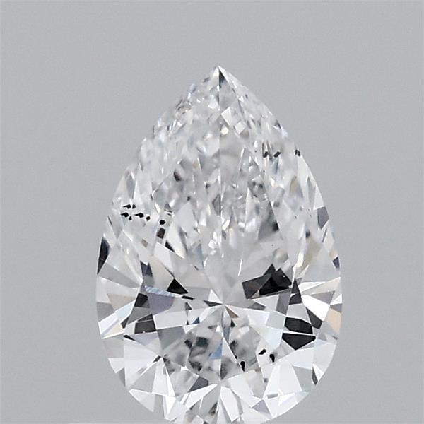 0.64 Carat Pear Lab Grown Diamond, Very Good Polish, D Color, SI1 Clarity