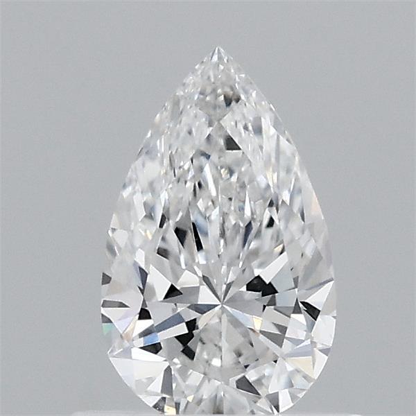 0.64 Carat Pear Lab Grown Diamond, Very Good Polish, E Color, VVS2 Clarity