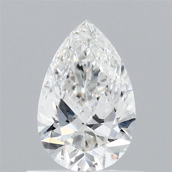 0.64 Carat Pear Lab Grown Diamond, Very Good Polish, F Color, VS1 Clarity