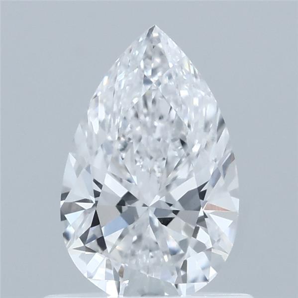 0.73 Carat Pear Lab Grown Diamond, Very Good Polish, D Color, VVS1 Clarity