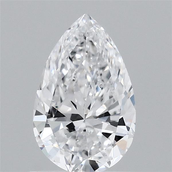 0.83 Carat Pear Lab Grown Diamond, Very Good Polish, D Color, VS1 Clarity