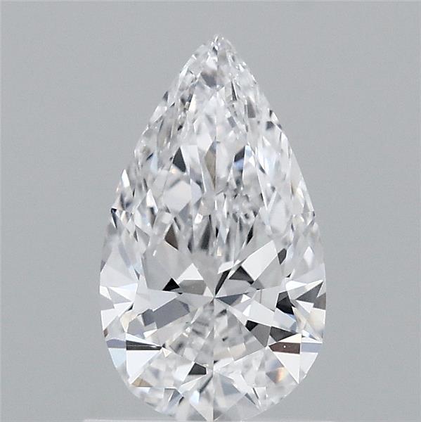 0.86 Carat Pear Lab Grown Diamond, Very Good Polish, D Color, VVS2 Clarity