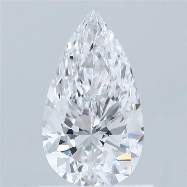 0.87 Carat Pear Lab Grown Diamond, Excellent Polish, E Color, VVS2 Clarity