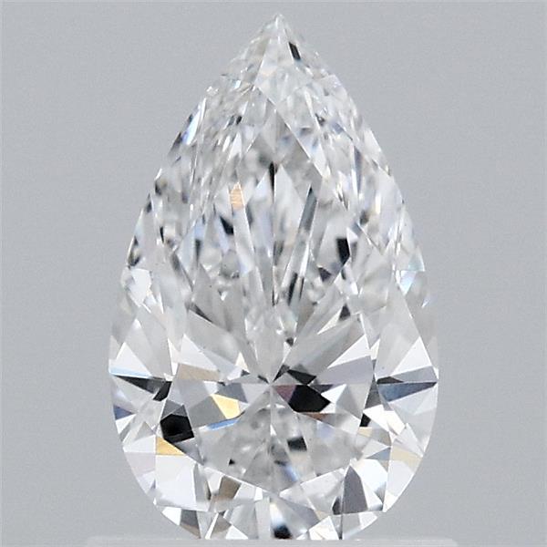 0.91 Carat Pear Lab Grown Diamond, Very Good Polish, E Color, VS1 Clarity