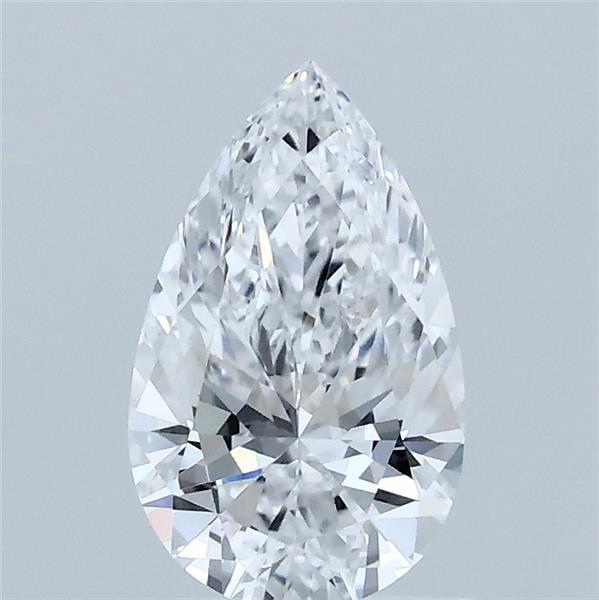 1.01 Carat Pear Lab Grown Diamond, Excellent Polish, D Color, VVS1 Clarity