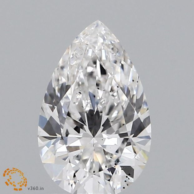 1.01 Carat Pear Lab Grown Diamond, Excellent Polish, E Color, SI1 Clarity