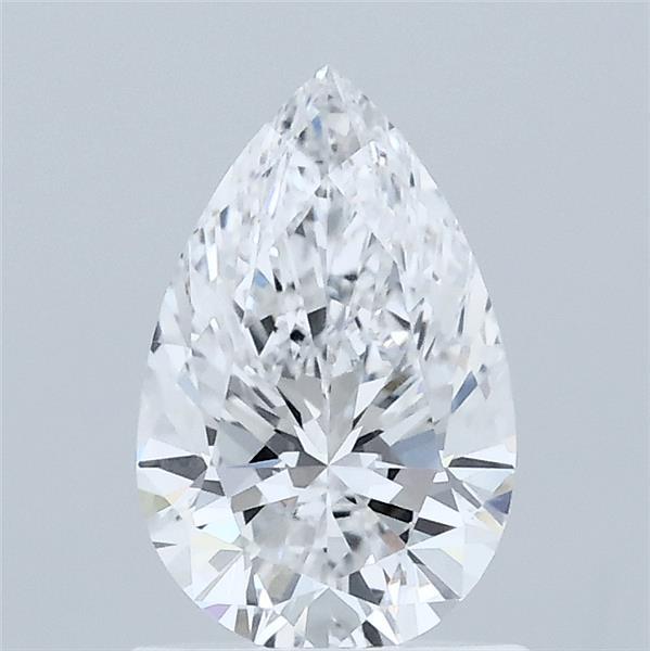 1.04 Carat Pear Lab Grown Diamond, Excellent Polish, D Color, VVS1 Clarity