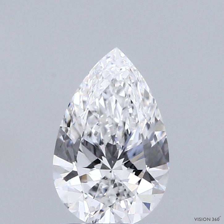 1.04 Carat Pear Lab Grown Diamond, Excellent Polish, E Color, VS1 Clarity
