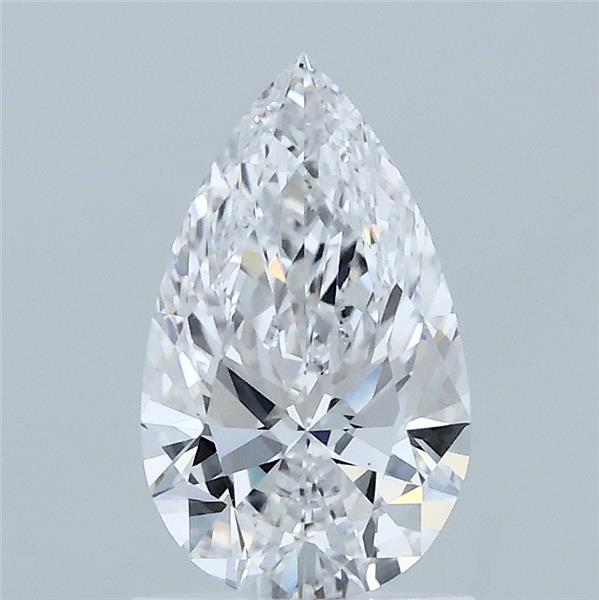 1.05 Carat Pear Lab Grown Diamond, Excellent Polish, D Color, VVS1 Clarity