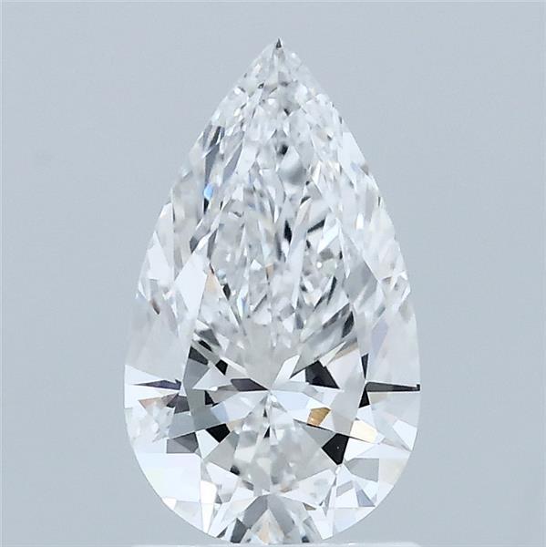 1.07 Carat Pear Lab Grown Diamond, Excellent Polish, E Color, VVS1 Clarity