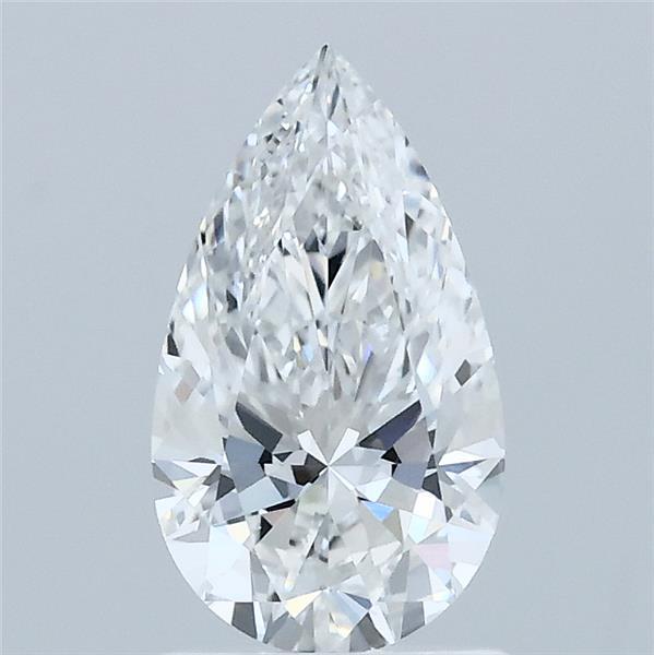 1.08 Carat Pear Lab Grown Diamond, Excellent Polish, E Color, VVS2 Clarity