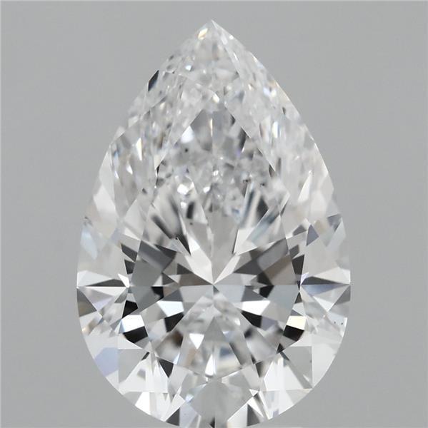 4.23 Carat Pear Lab Grown Diamond, Excellent Polish, D Color, VS1 Clarity