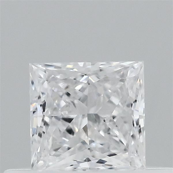 0.32 Carat Princess Lab Grown Diamond, Very Good Polish, D Color, VVS1 Clarity
