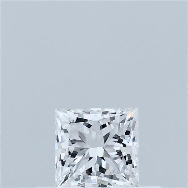0.32 Carat Princess Lab Grown Diamond, Very Good Polish, D Color, VVS2 Clarity