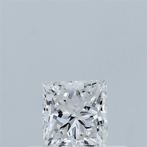 0.32 Carat Princess Lab Grown Diamond, Very Good Polish, E Color, VVS2 Clarity