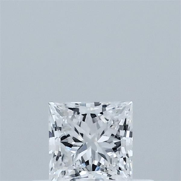 0.34 Carat Princess Lab Grown Diamond, Excellent Polish, D Color, VVS2 Clarity