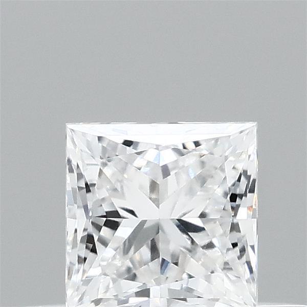 0.34 Carat Princess Lab Grown Diamond, Very Good Polish, D Color, VS1 Clarity