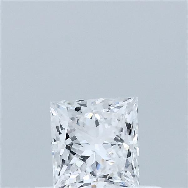 0.40 Carat Princess Lab Grown Diamond, Very Good Polish, D Color, VVS1 Clarity
